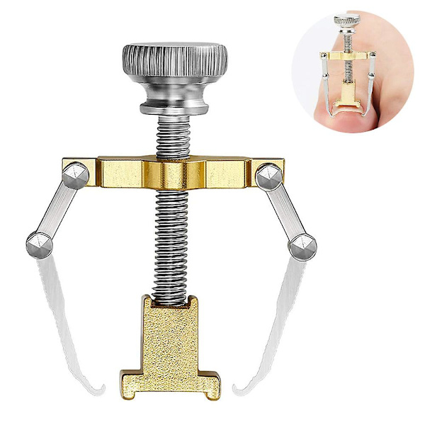 Ingrodd tånagel Corrector Lifter Tool Pedikyr Tånagel Fot Nagelvård Gold