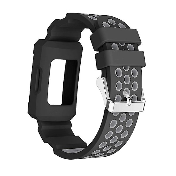 För Fitbit Charge 3 allt-i-ett case Watch Grey