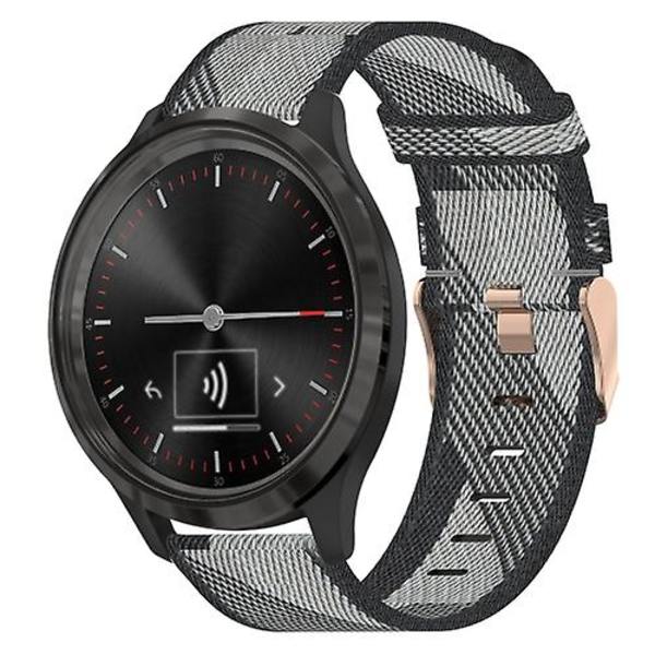 Garmin Vivomove 3 20 mm: nylon watch ranneke Grey