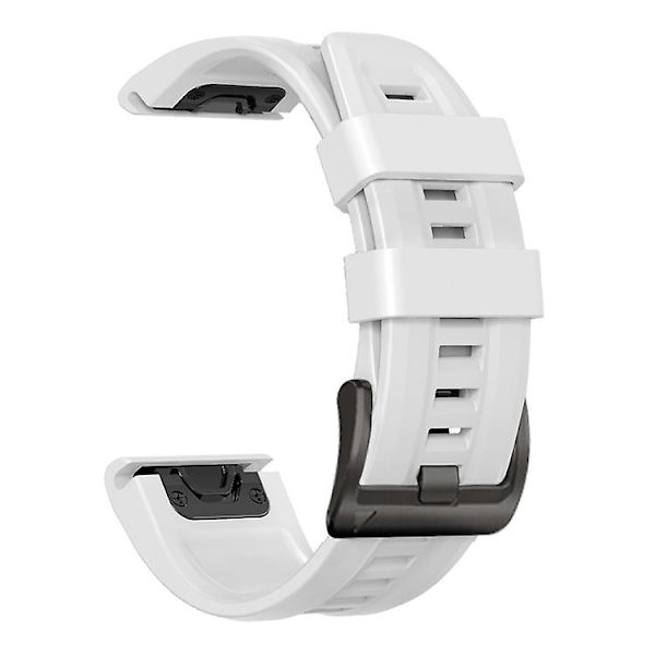 Garmin Approach S60:lle 22 mm:n silikoni Sport Pure Color watch White