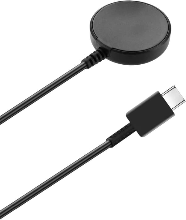 Oplader til Samsung Galaxy Watch Ultra/Fe/7/6/5/4/4 Classic/3/Active 2/Active - 100 cm USB-kabel