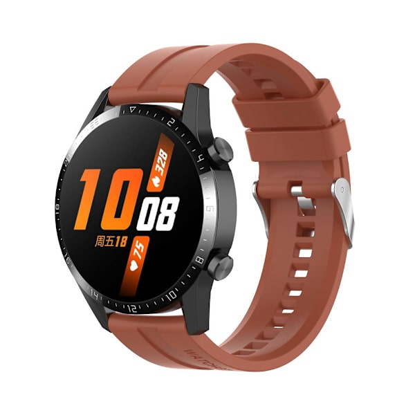 Silikonrem for Huawei Watch GT 3 42mm Cabernet Orange