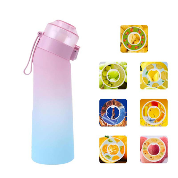 650 ml:n tuoksuvesikuppi, jossa 7 aromia