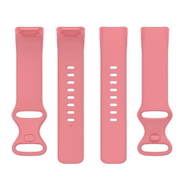 Til Fitbit Charge 5 silikone urrem Red