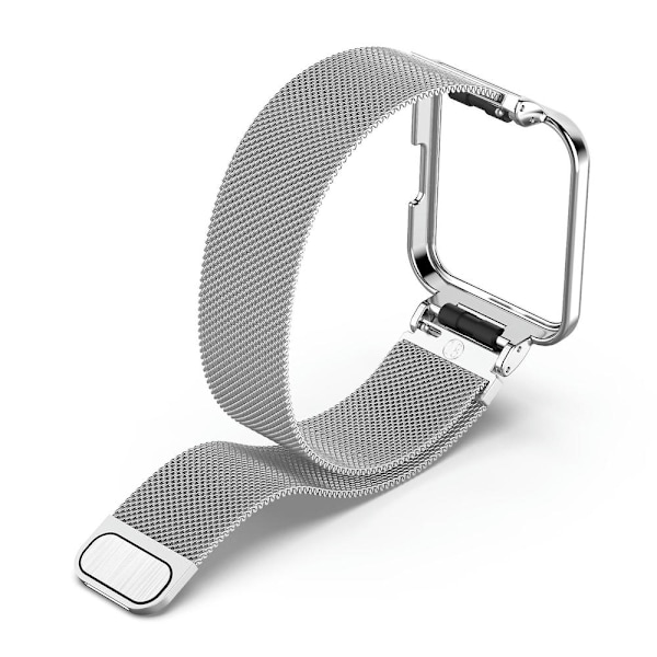 Metallrem med klockram för Xiaomi Redmi Watch 2 Lite Silver