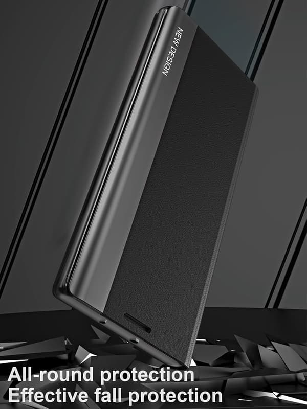 Etui til Samsung Galaxy S26 Plus, flip cover PU læder (lyseblå)