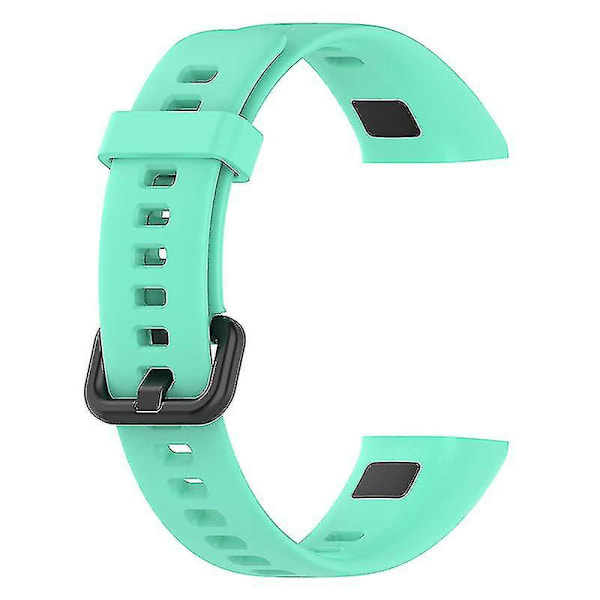 Udskiftning Justerbar Silikone Urrem Til Huawei Watch 4 (ads-b29) Lake Blue