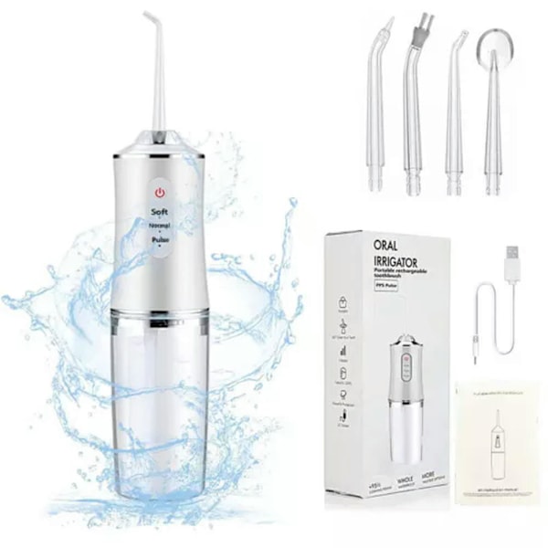 Oral Irrigator Dental Water Flosser White A