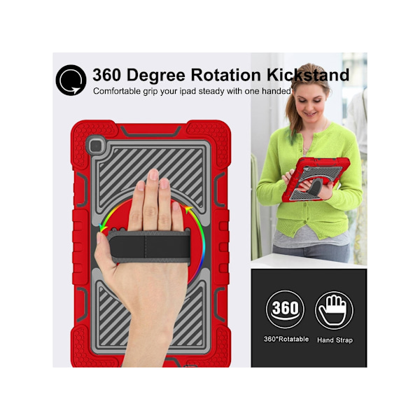 Samsung Galaxy Tab A7 Lite 8.7 RBK Rød Tablet Cover