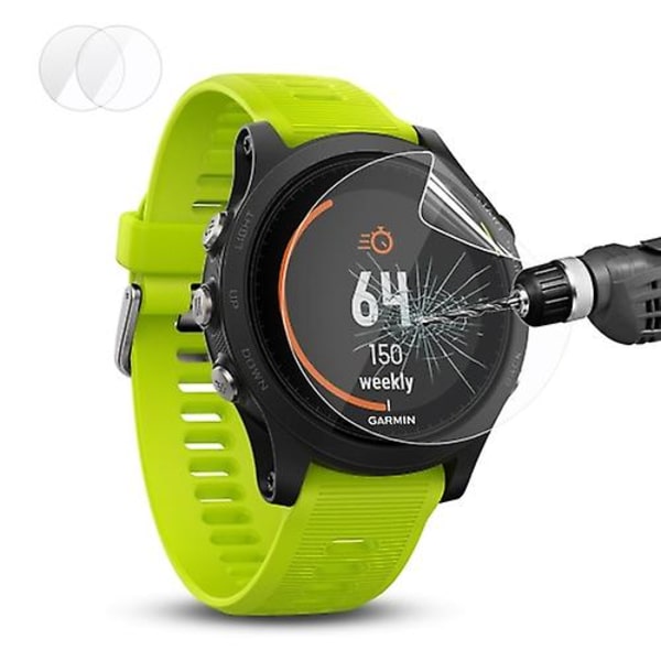 2 kpl Hat-prinssi Garmin Forerunner 935 Smart Watch Tpu näytönsuojalle