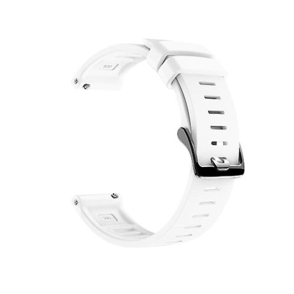 For Polar Grit X Silikon offisielt klokkebånd med spenne White