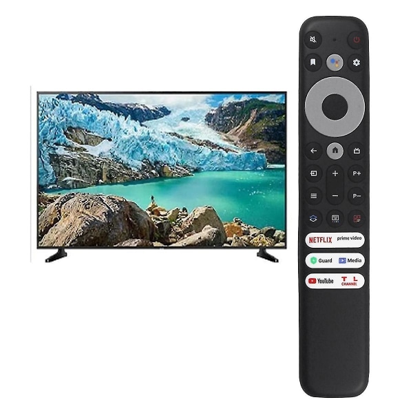 Rc902v Fmr4 Fjernkontroll For Mini-led Qled 4k Uhd Smart Android Tv Uten Stemmefunksjon