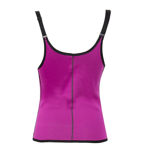 3 klip&1 lynlås 6 stålbenet taljetræner korset Sport træning Body Shaper Mavekontrol Red XL