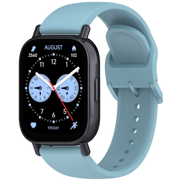 Stropp for Redmi Watch 5 Lite, ensfarget silikonstropp (blå)