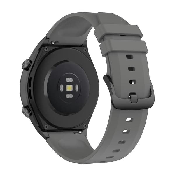 Silikonrem for Xiaomi Watch S1 - 22mm Dark Grey