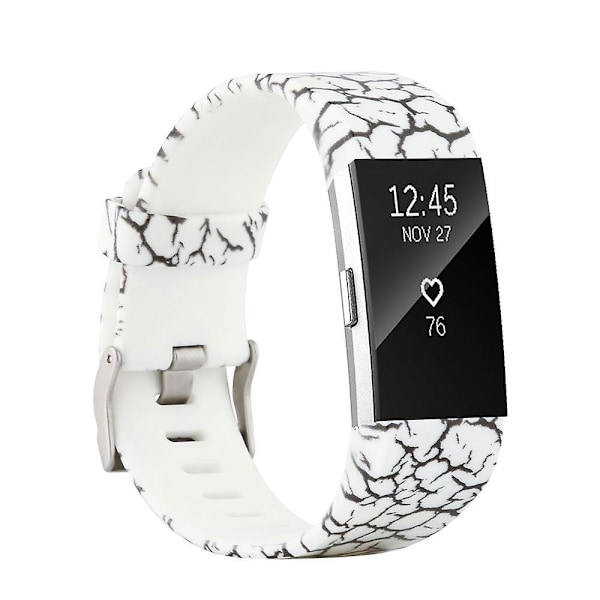 Håndleddsstropp for fitbit charge 2 smart watch tilbehør for fitbit charge 2 smart håndleddsstropp erstatning s Gravel S