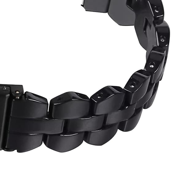 Fitbit Versa 3 / Sense Universal Rhombus Resin watch Black