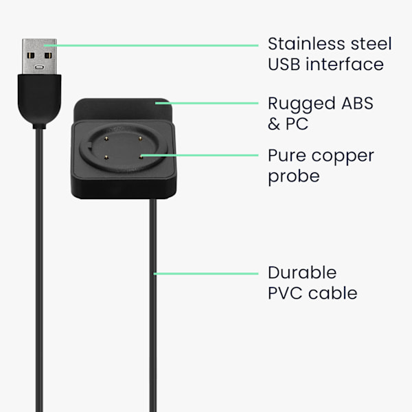 Oplader til Polar Vantage V V2 Shift Vantage M Ignite