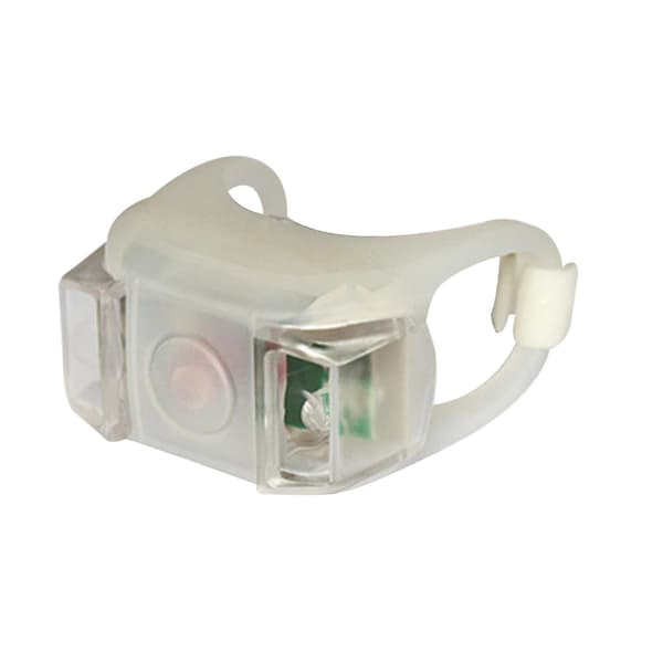 Fro Lights Mountain Bike Advarselslys Led Baklys Frontlys Kikkertlys White