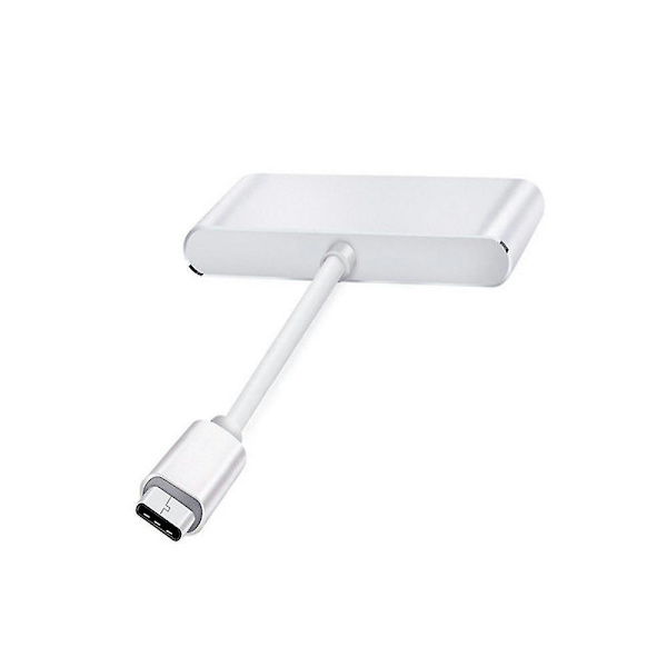 Bärbar 5gbps 3.1 Typ-c till Usb 3.0 4 portar Driverfree Converter Hub Adapter