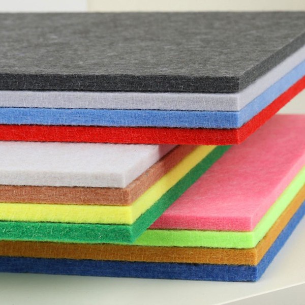 9 mm Tjock filtbräda Självhäftande brev Notera meddelande Planer Schema Board Big red