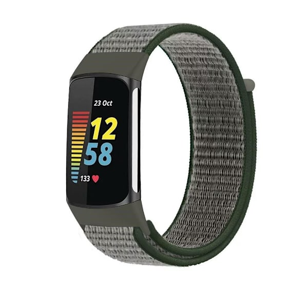 Rem for Fitbit Charge 5 Smart Watch Tilbehør Sports Nylon Loop Armbånd Rem Correa Pulsera for fitbit Charge 5 Band