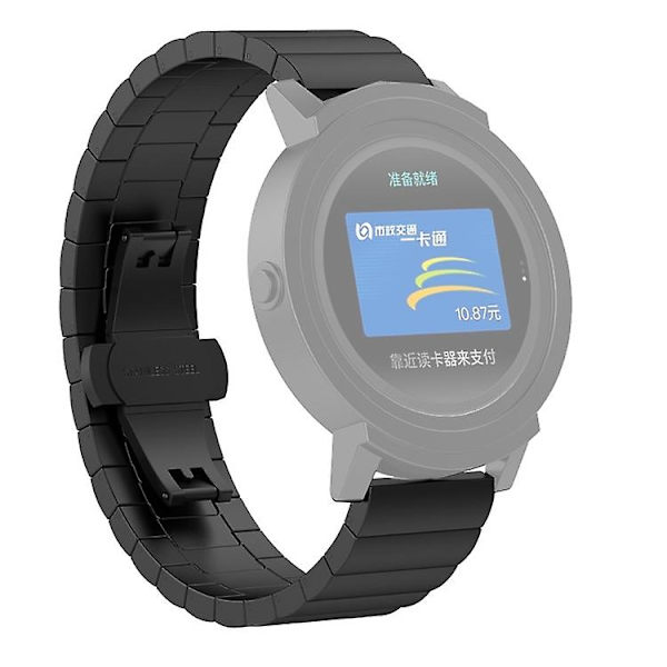 Til Garmin Vivoactive 3 Metal Watch Band Silver