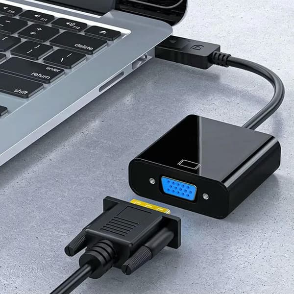 Displayport til VGA-grænseflademonitoradapter, DP til VGA-computergrafikkonverter