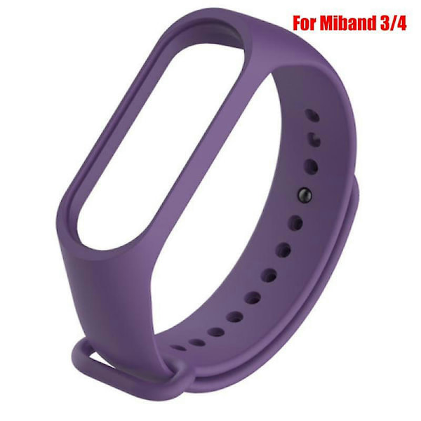 Silikonrem for Xiaomi Mi 3 4 5 6 Armbånd Xiaomi Sport Smartwatch Myk Håndledd 09 mi 3 4