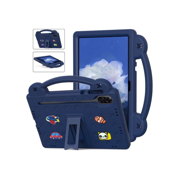 Kotelo Honor Pad X9 / Pad X8 Pro (11,5 tuumaa) - Iskunvaimennus ja teline, tummansininen