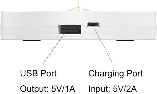 Strømladingstasjon for Ultimate Ears Boom 3/Megaboom 3/Megablast/Blast Base Station Hvit