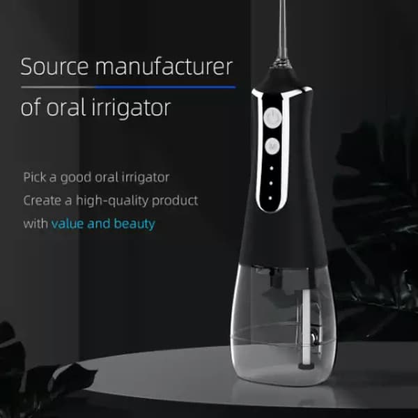 Oral Irrigator Vann Tannbørste 300Ml Rosa