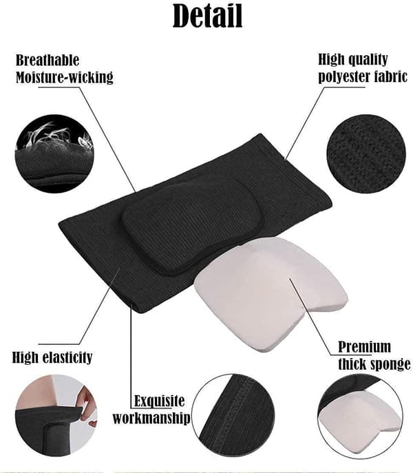 Volleyball Kneepads for Dansere - Kneepads Kneebeskyttere for Atletisk