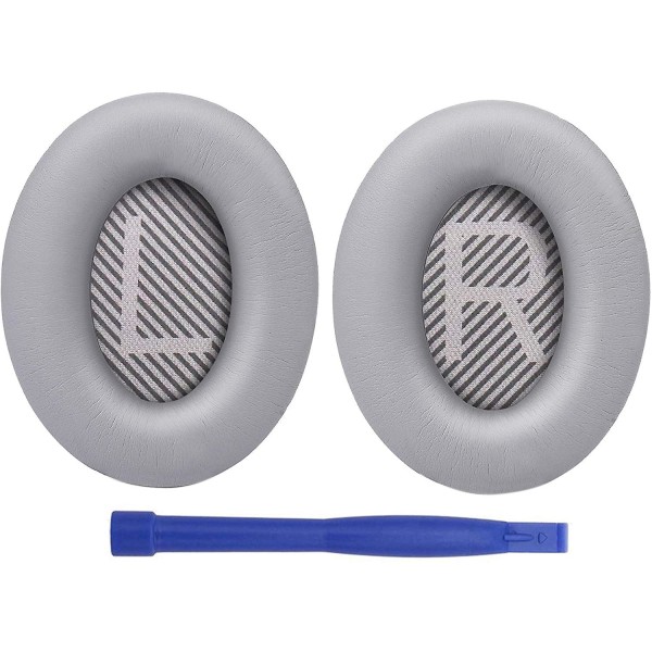 Øreputer Erstatning av puter for Bose Quietcomfort 35 / Qc35 Ii Gray