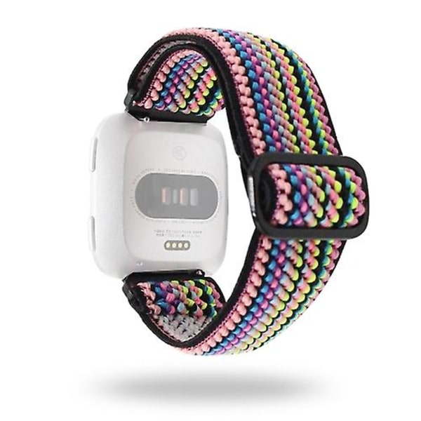 Fitbit Versa watch Punottu jacquard-säädettävä watch nylon V2-5