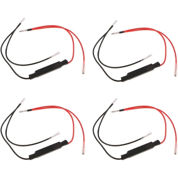 X Universal 12V 10W Motorcykel Blinkers LED Indikator Lastmotstånd Adapter
