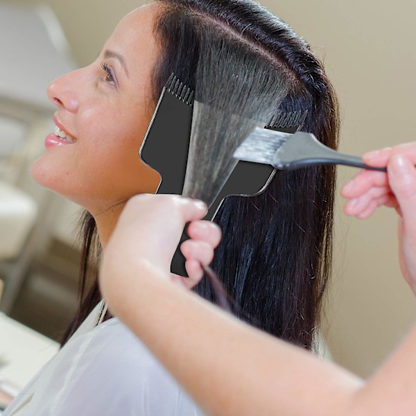 4 kpl Balayage-korostuslauta, jossa on hampaiden hiusvärilapakorostusharja