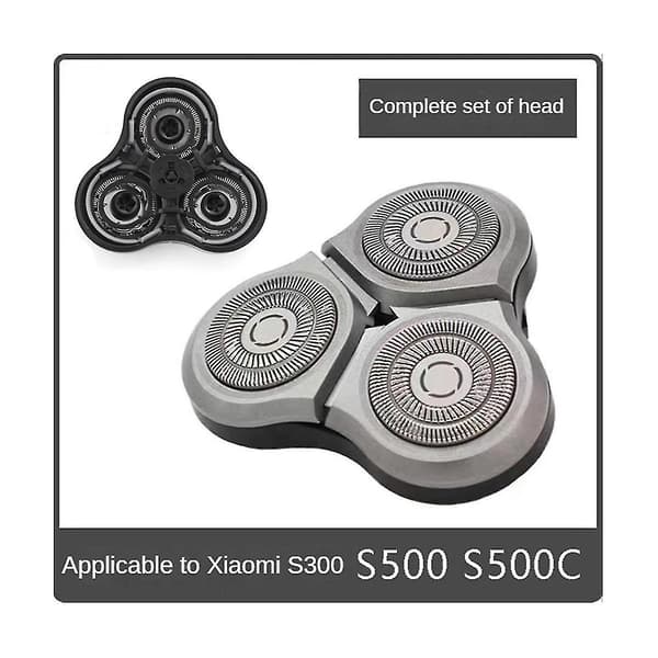 2 stk. for S500C S500 S300 Elektrisk barbermaskinhode erstatning MJTXD01SKS barbermaskinhode kutterhode tilbehør