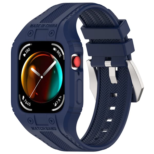 Rem til Huawei Watch Fit 3/Fit 4 Integreret silikonerem (Midnatsblå)