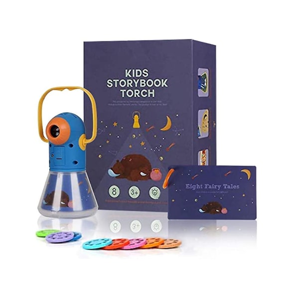 Børne multifunktionel historieprojektor Natlys Projektor Storybook Legetøj Pædagogisk legetøj Gaver