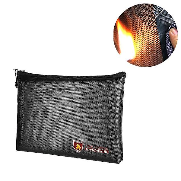Palonkestävä Money Safe -asiakirjapussi Vedenkestävä kassakaappi 27CM*16CM