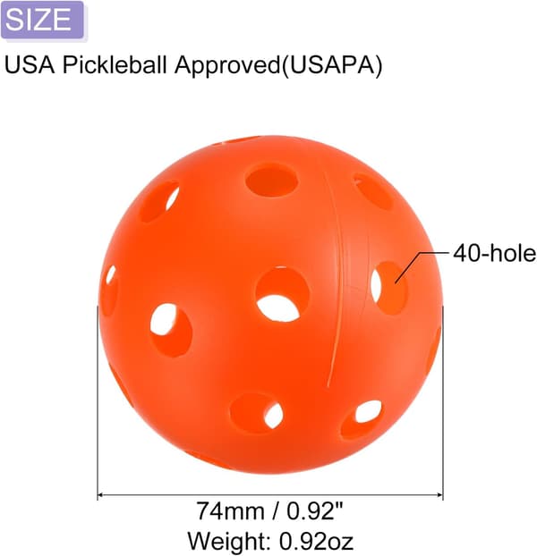 Udendørs Pickleball Bold - 26 Huller Pickleball Bold