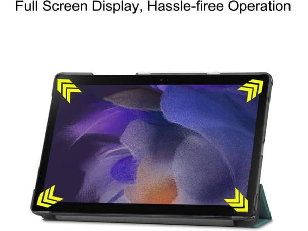 Trifold Tablettdeksel (Samsung Galaxy Tab A8 10.5 2021 10.5 Grønn)