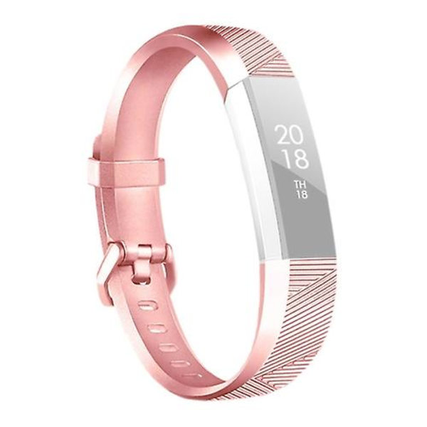 För Fitbit Alta / Alta Hr watch i metall i watch Rose Gold