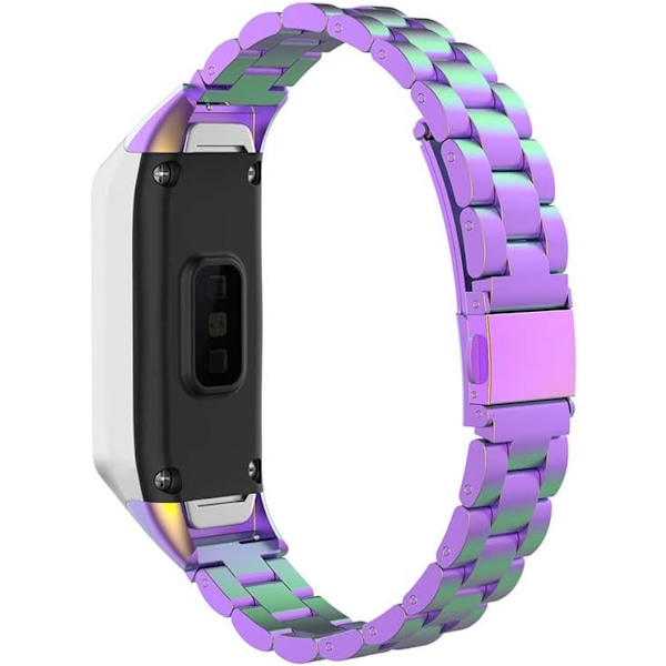 Urverkrem i rustfritt stål for Samsung Galaxy Fit SM-R370 Smartklokke Fargerik