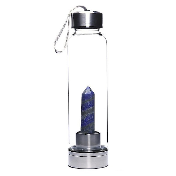 Hexagonal prisma Kristall Energiglas Vattenflaska Stor kapacitet Vattenkopp s6