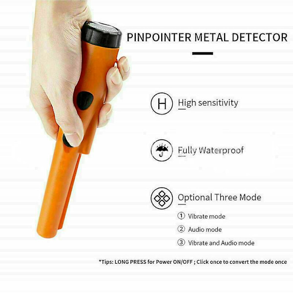Garrett Pro-osoitin Pinpoint Metal Detector Underground Pinpointer Pinpoint Orange