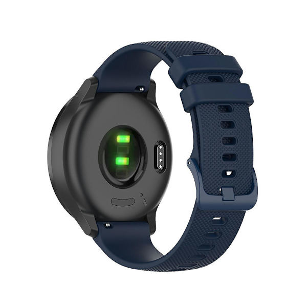 22mm Rutig Silikonrem för Xiaomi Watch S1 Blue
