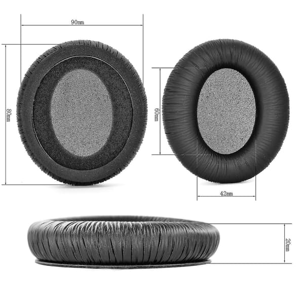 Korvapehmusteet Krk Kns 6400, Kns 8400 Pleated Material