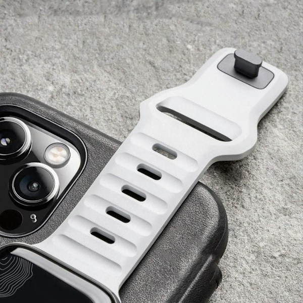 Silikon sportsreimer for Apple Watch-reimer Ultra 49mm 45mm 44mm 40mm 41mm 38mm 42mm, justerbare elastiske vanntette armbåndserstatninger for iWatch